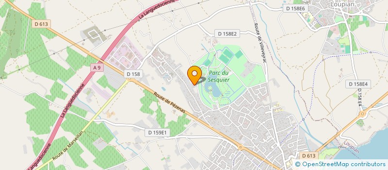localisation de l'entreprise L'ECOTHAU à MEZE