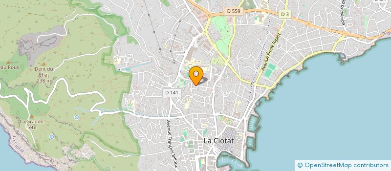 localisation de l'entreprise L ECOUTE DU SILENCE  LA CIOTAT