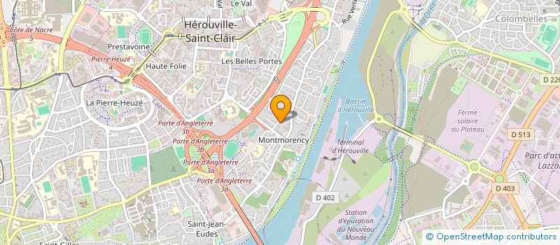 localisation de l'entreprise L' ECRAN MUSICAL à HEROUVILLE-SAINT-CLAIR