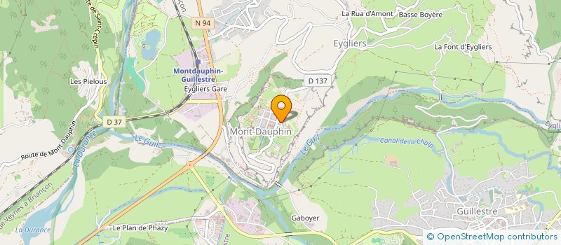 localisation de l'entreprise L'ECRI(TOI)RE05  MONT-DAUPHIN