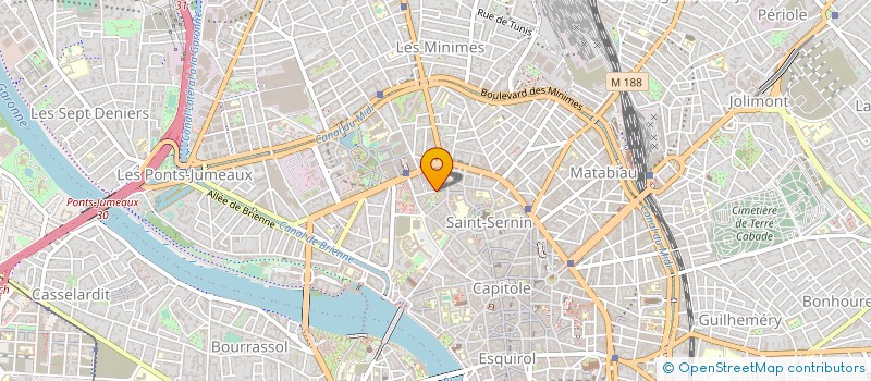 localisation de l'entreprise L ECRIN à TOULOUSE