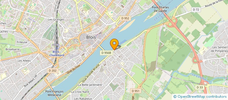 localisation de l'entreprise L'ECRIN à BLOIS