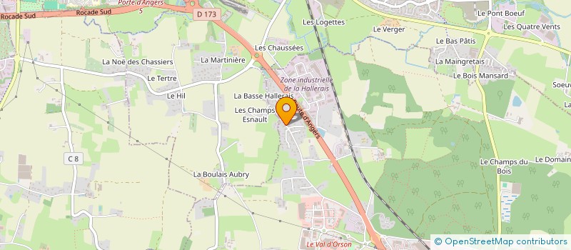 localisation de l'entreprise L'ECRIN  VERN-SUR-SEICHE