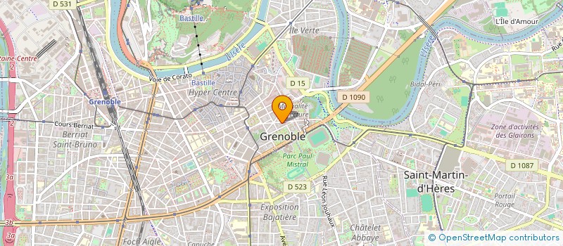 localisation de l'entreprise L'ECRIN  GRENOBLE