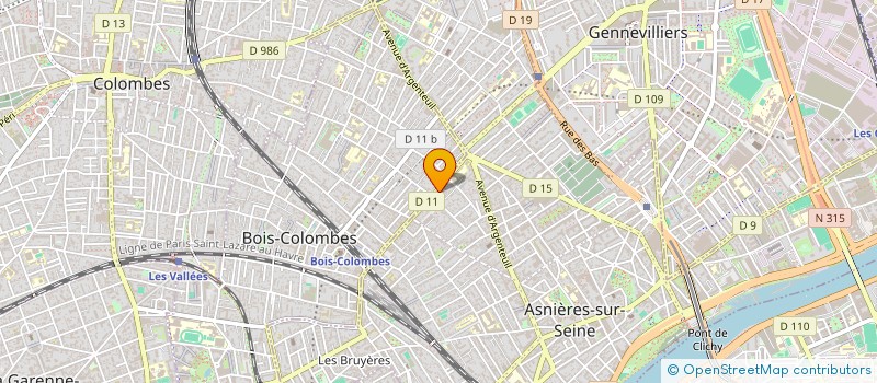 localisation de l'entreprise L'ECRIN BEAUTE à ASNIERES-SUR-SEINE