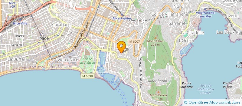 localisation de l'entreprise L'ECRIN DE BELLET à NICE