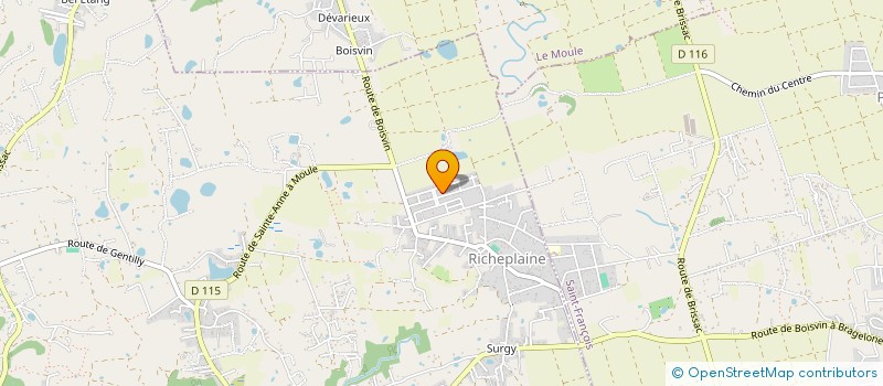 localisation de l'entreprise L'ECRIN DE JOIS à SAINTE-ANNE