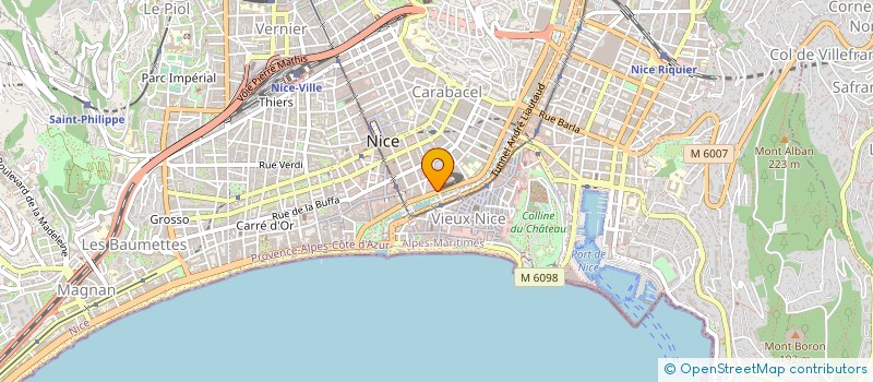 localisation de l'entreprise L'ECRIN DE PAIN  NICE