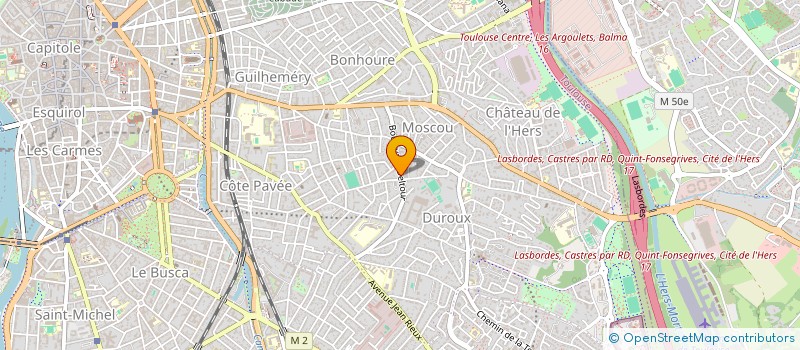 localisation de l'entreprise L' ECRIN DE POUZOU  TOULOUSE