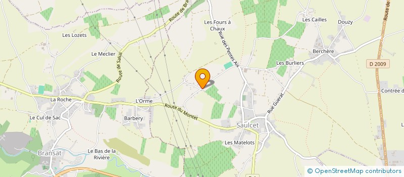 localisation de l'entreprise L'ECRIN DU NATUREL  SAULCET