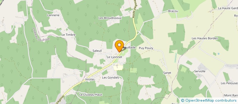 localisation de l'entreprise L ECRIT DE LA CHOUETTE  BRANTOME EN PERIGORD