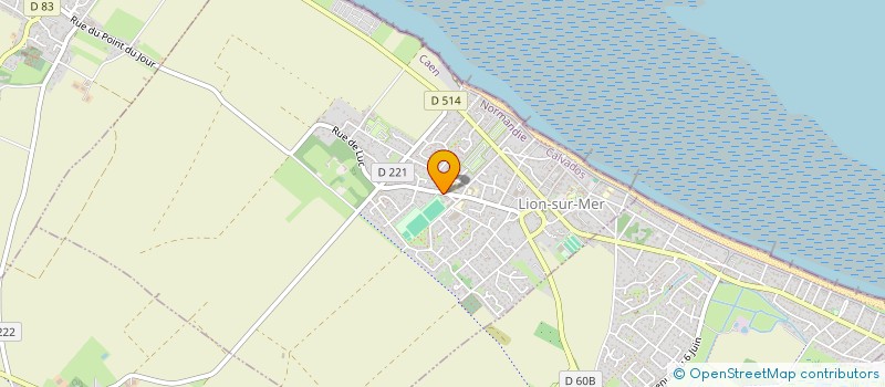 localisation de l'entreprise L'ECRIT DU SON  LION-SUR-MER