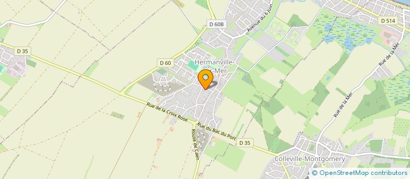 localisation de l'entreprise L'ECRIT DU SON EDITIONS  HERMANVILLE-SUR-MER