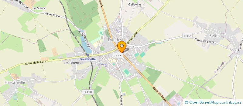 localisation de l'entreprise L'ECRITOIRE à DOUDEVILLE
