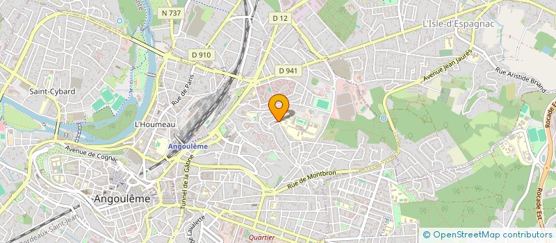 localisation de l'entreprise L ECRITOIRE à ANGOULEME