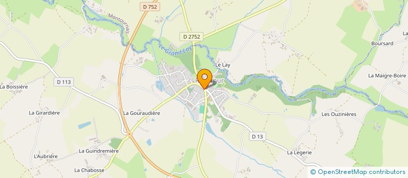 localisation de l'entreprise L'ECU DE FRANCE  FOUGERE