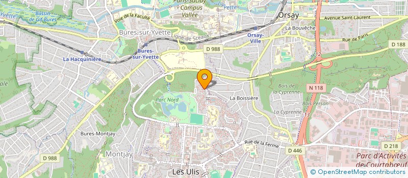 localisation de l'entreprise L'ECUME DES JEUX à LES ULIS
