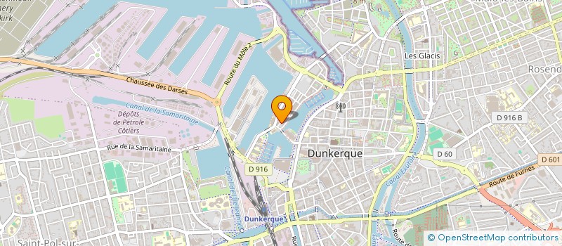 localisation de l'entreprise L'ECUME DES NUITS à DUNKERQUE