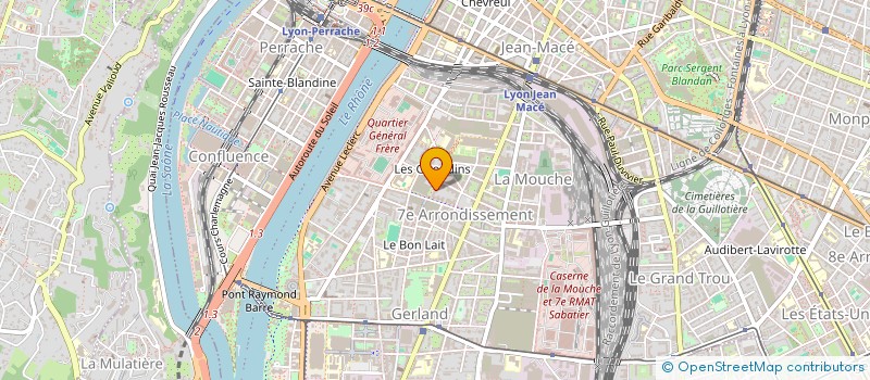 localisation de l'entreprise L'ECUME DU JOUR  LYON