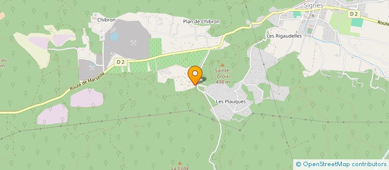 localisation de l'entreprise L'ECUREUIL  SIGNES