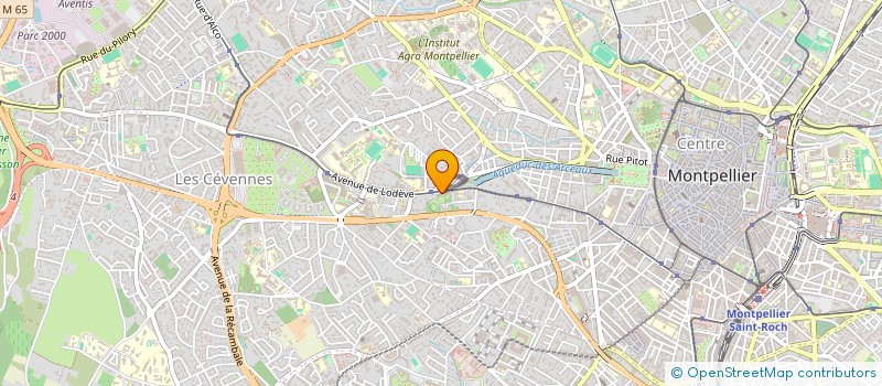 localisation de l'entreprise L'ECUREUIL à MONTPELLIER