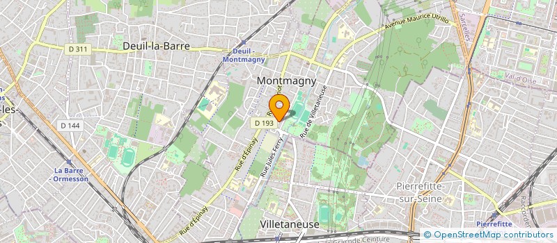 localisation de l'entreprise L'ECUREUIL  MONTMAGNY