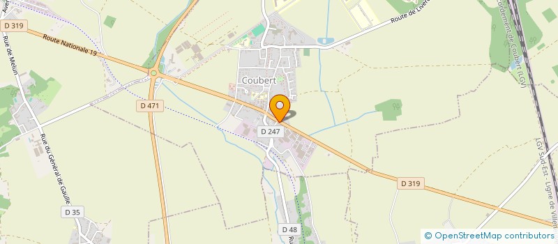 localisation de l'entreprise L'ECUREUIL A & I  COUBERT