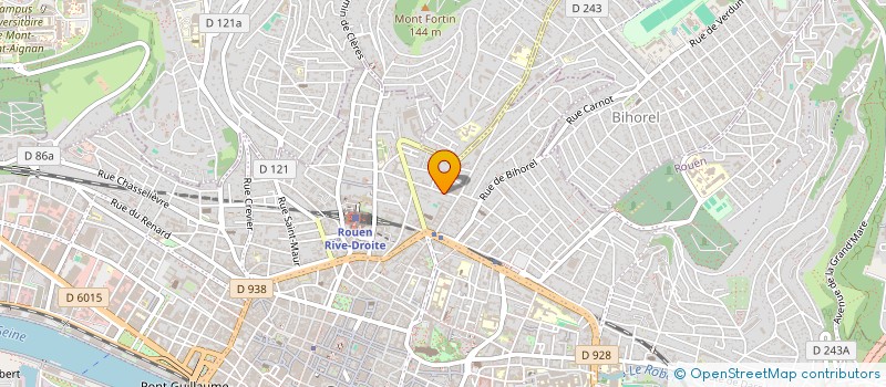 localisation de l'entreprise L ECUREUIL DU ROUVRAY à ROUEN