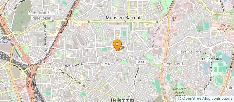 localisation de l'entreprise L'ECURIE ALEX ET LEA à MONS-EN-BARŒUL
