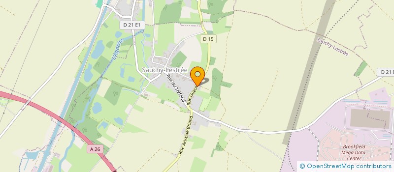 localisation de l'entreprise L'ECURIE DES PETITS TRESORS  SAUCHY-LESTREE