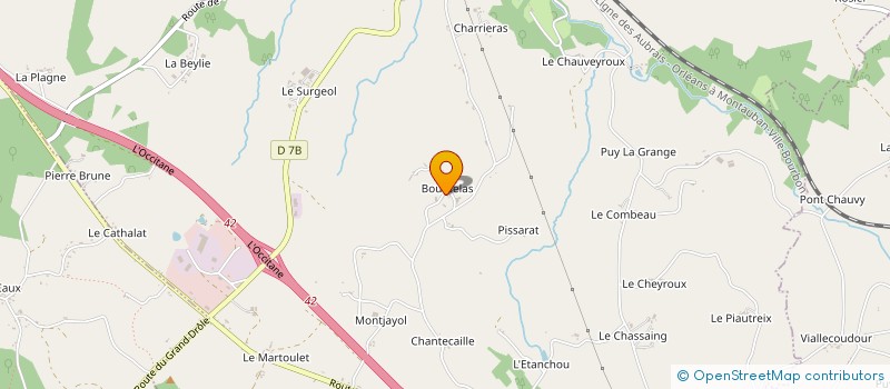 localisation de l'entreprise L'ECURIE DU CHARDONERET  SAINT-GERMAIN-LES-BELLES