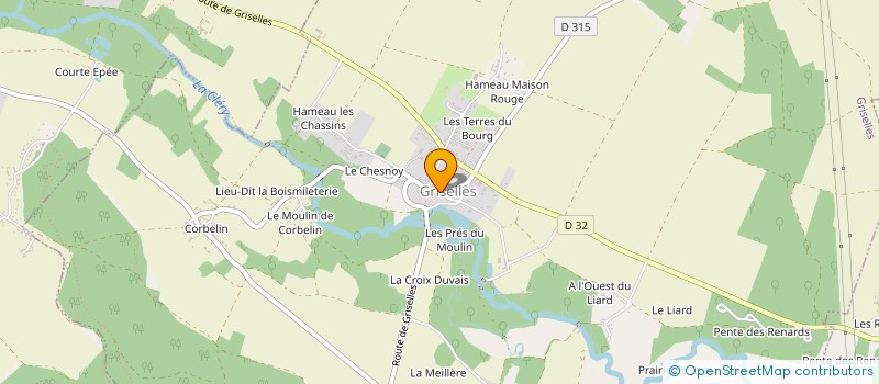 localisation de l'entreprise L'ECURIE DU CLOS SAINT JOSEPH SARL à GRISELLES