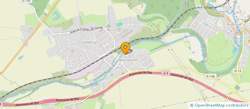 localisation de l'entreprise L'ECURIE DU DREAMSANTI  MOINEVILLE