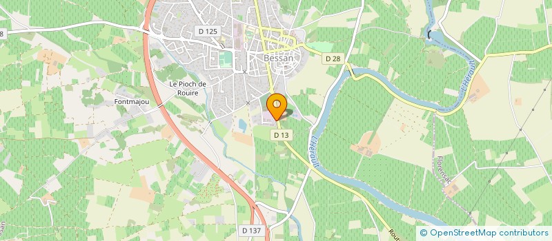 localisation de l'entreprise L'ECURIE DU LYS à BESSAN