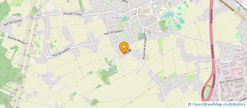 localisation de l'entreprise L'ECURIE DU VAL DES MUIDS à INGRE