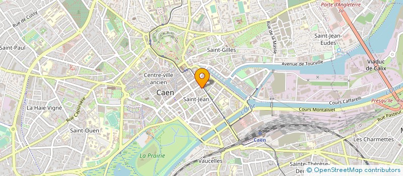 localisation de l'entreprise L ECURIE LEOPARD à CAEN