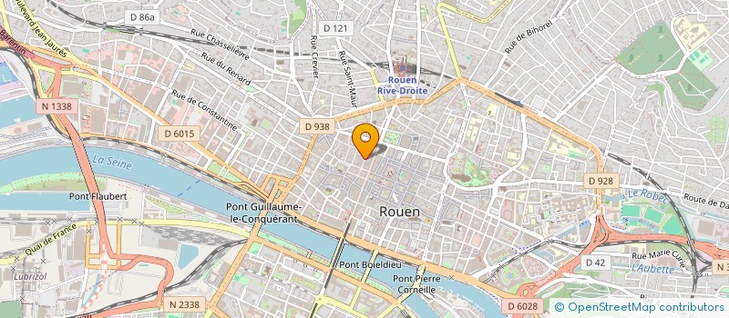 localisation de l'entreprise L'ECUYER à ROUEN