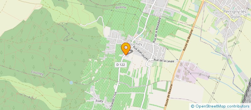 localisation de l'entreprise L'ECUYER DE BOURGOGNE  COUCHEY