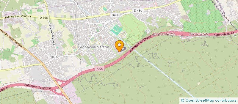 localisation de l'entreprise L'ECXES à GIGNAC-LA-NERTHE