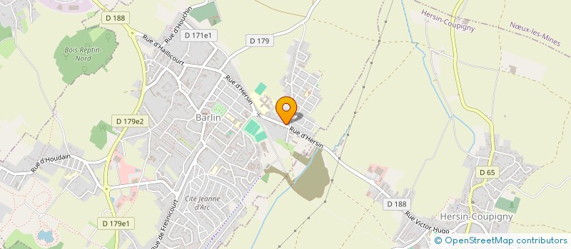 localisation de l'entreprise L'EDDYTHO  NUX-LES-MINES