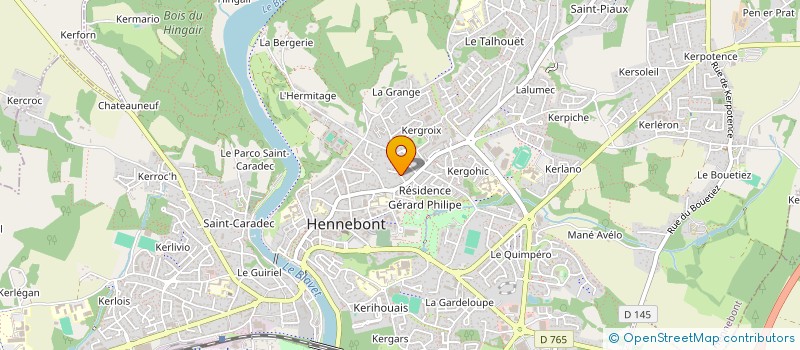 localisation de l'entreprise L'EDE & CONSEIL  HENNEBONT