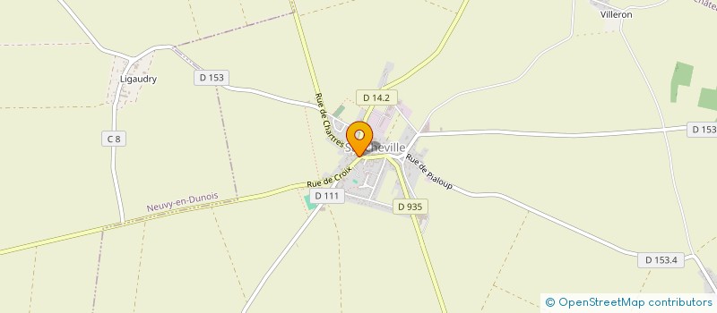 localisation de l'entreprise L'EDEL à SANCHEVILLE