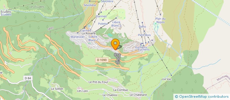 localisation de l'entreprise L'EDEL MAM  MONTVALEZAN