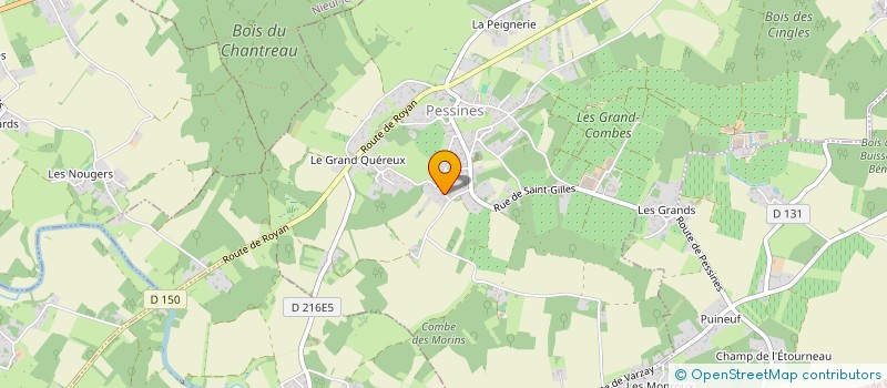 localisation de l'entreprise L'EDELWEISS  PESSINES