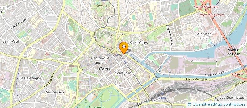 localisation de l'entreprise L EDEN à CAEN