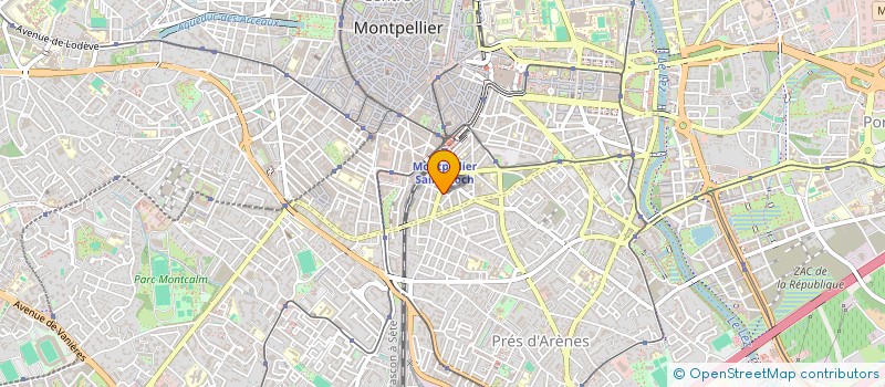 localisation de l'entreprise L'EDEN à MONTPELLIER