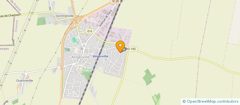 localisation de l'entreprise L'EDEN  ANGERVILLE