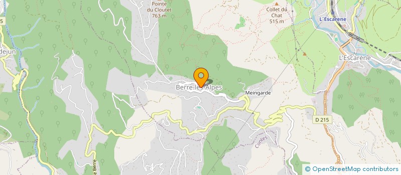 localisation de l'entreprise L'EDEN BERROY  BERRE-LES-ALPES