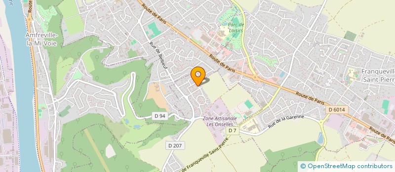 localisation de l'entreprise L'EDEN BIO  BELBEUF