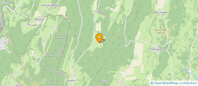 localisation de l'entreprise L'EDEN DES GRANDES FONTAINES  CHEVREAUX